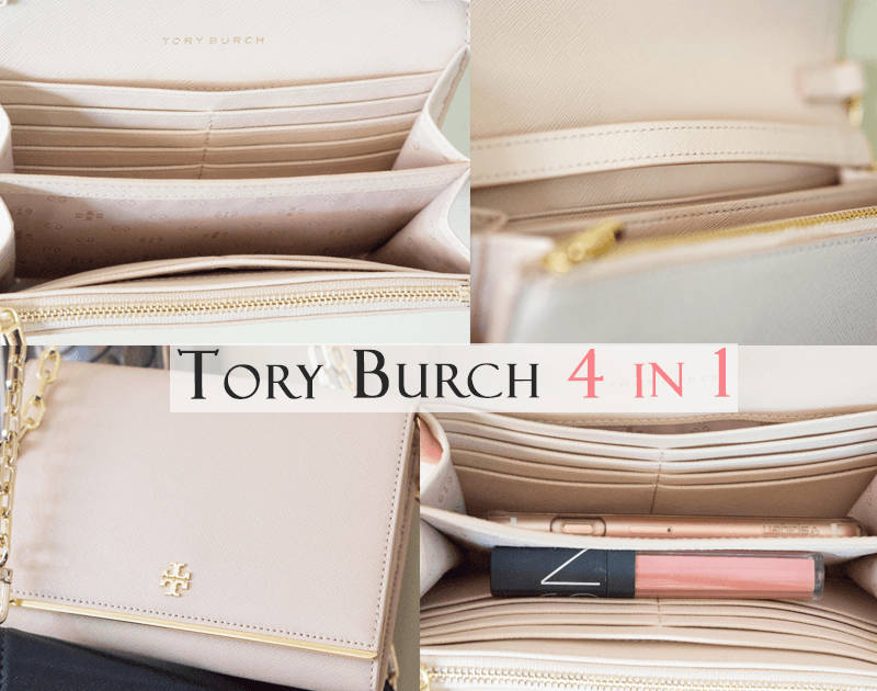 Tory Burch Robinson Chain Wallet Crossbody
