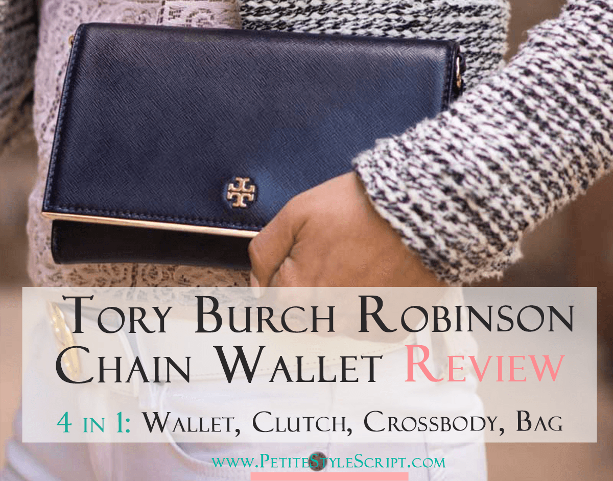 Tory Burch Robinson Chain Wallet Review: 4 in 1 | Chanel/YSL Dupe