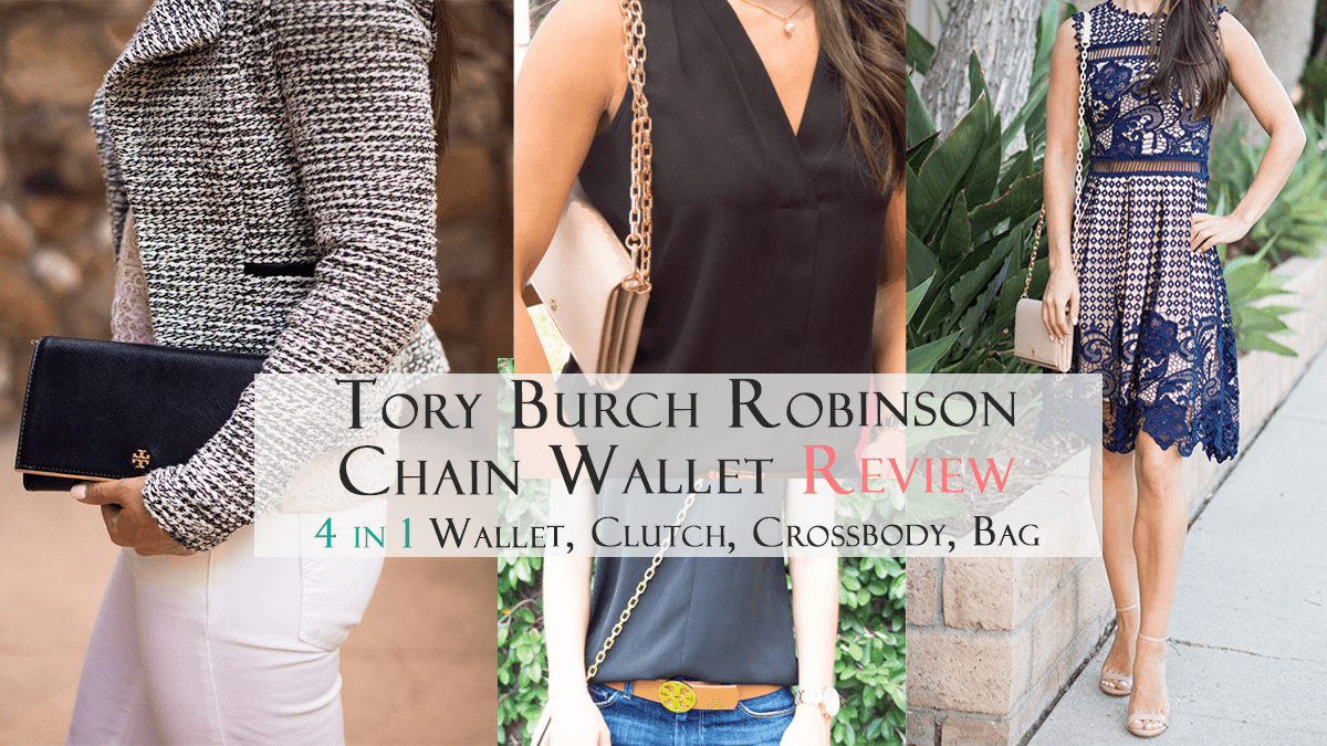 Tory Burch Robinson Chain Wallet