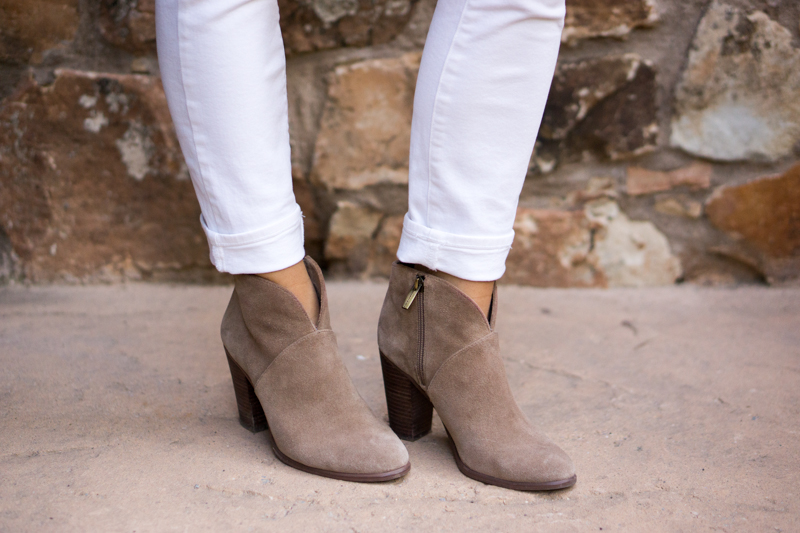 vince ankle booties