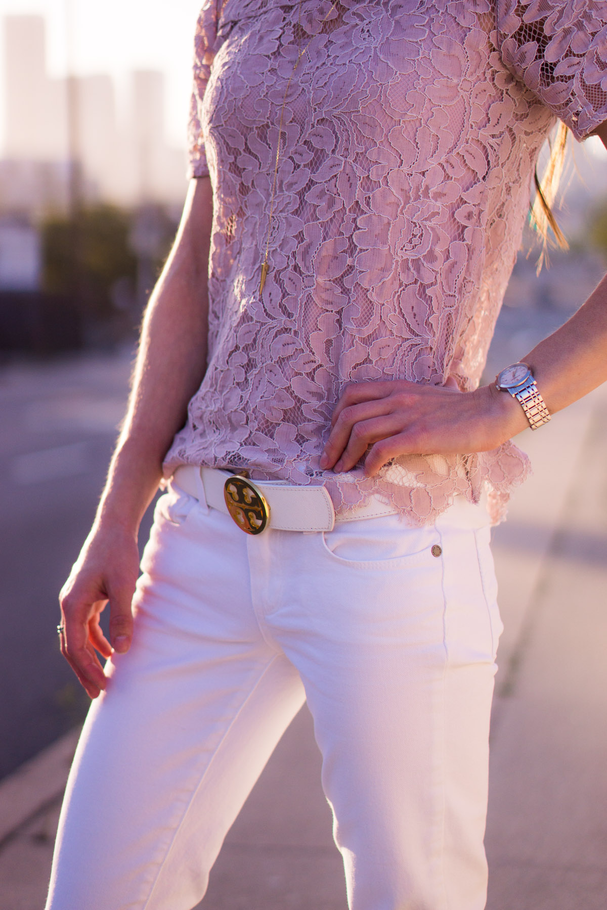 8 Lace Top Outfit Ideas - the gray details