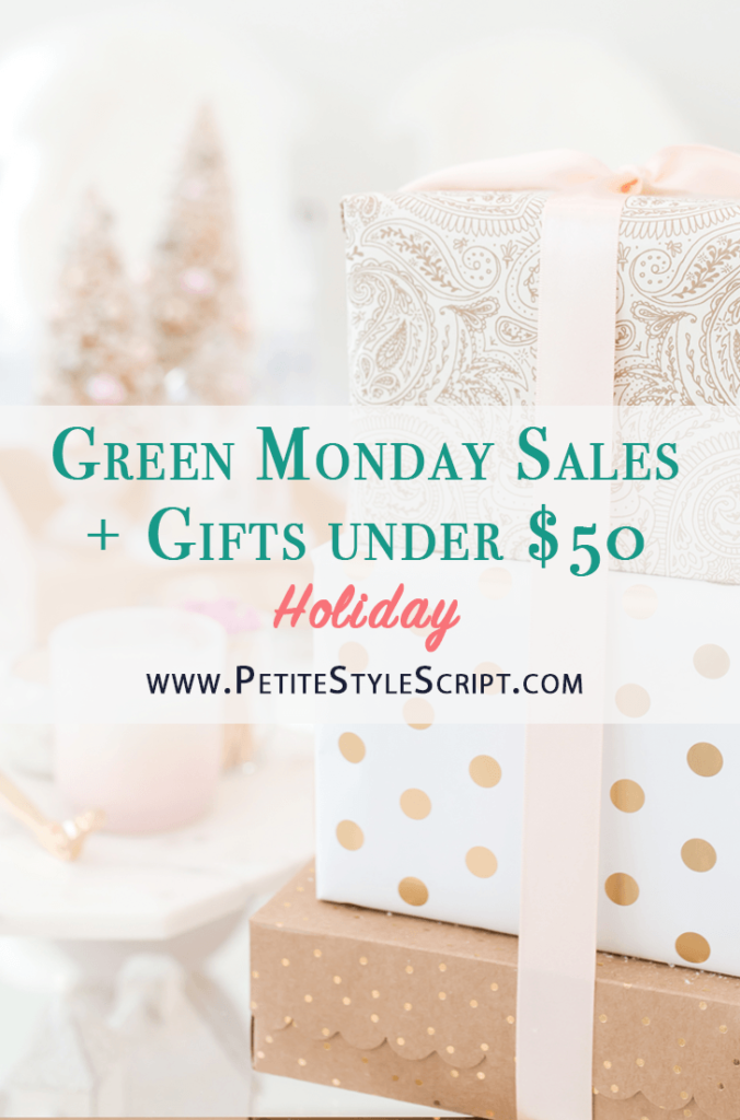 Green Monday Sales + Gifts under $50 - Petite Style Script