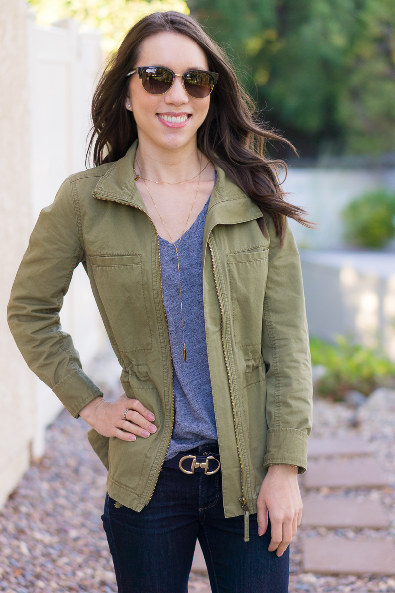 Utility Jacket Outfit Ideas for Spring