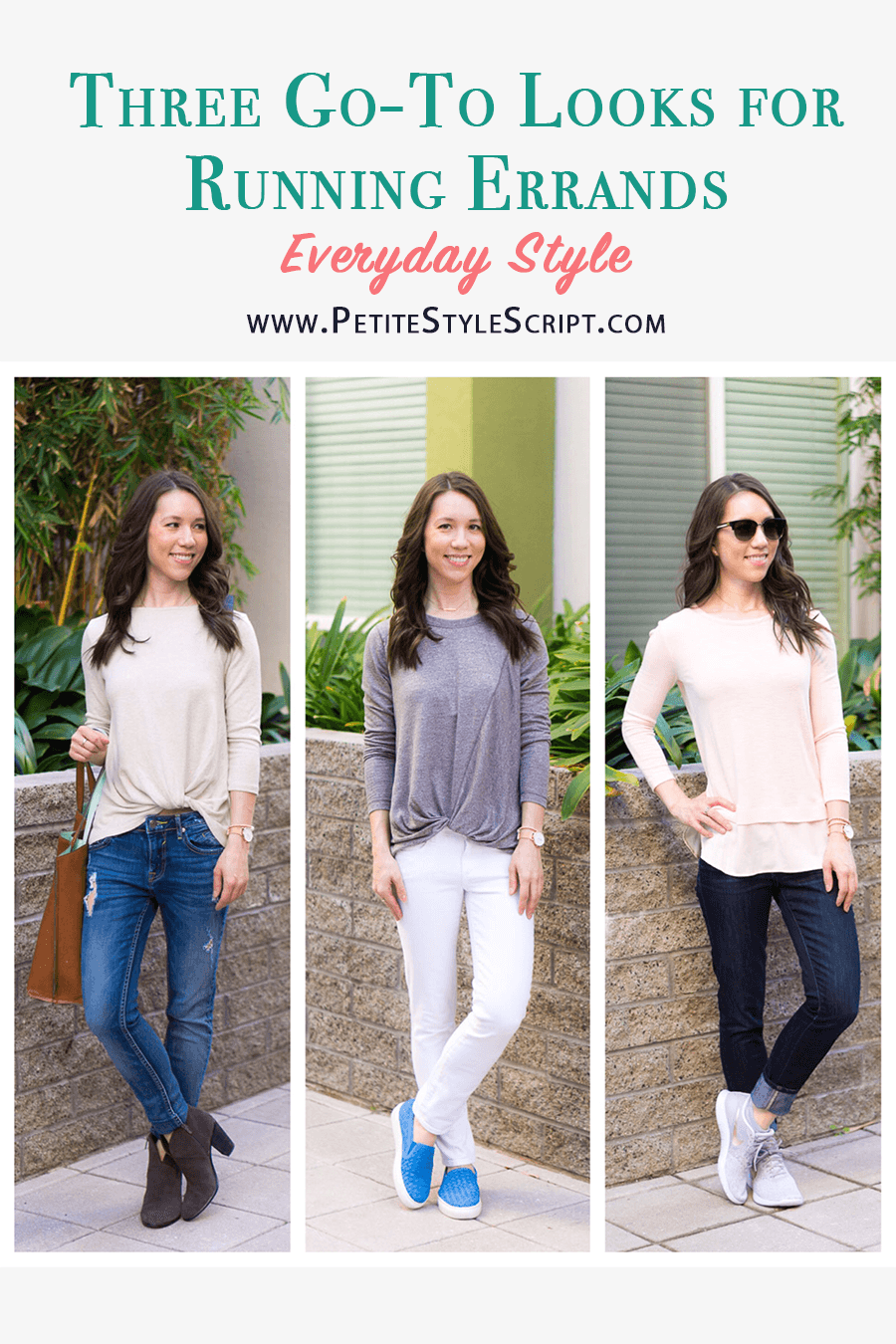 Three Go-To Looks for Running Errands 