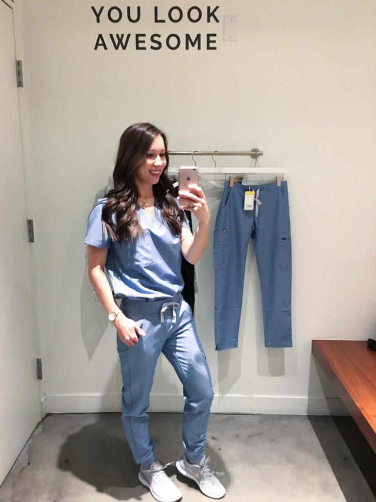 Wear FIGS Scrubs PopUp Store Review & Petite Women Scrubs